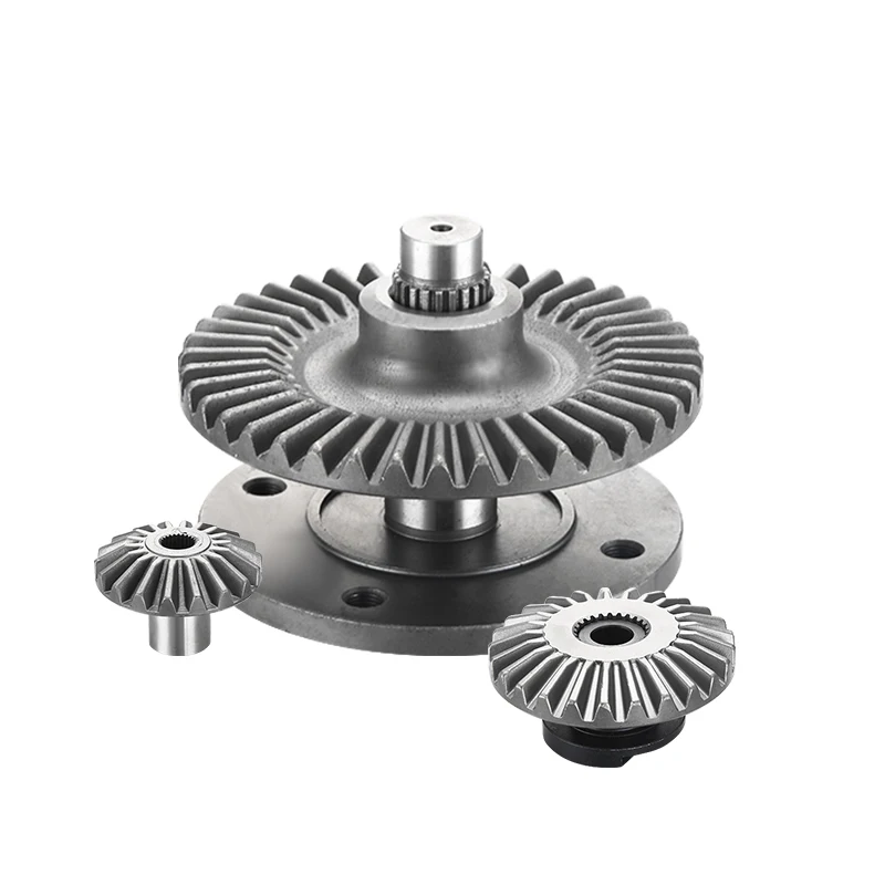China made professional customized different shape spur gear and shaft