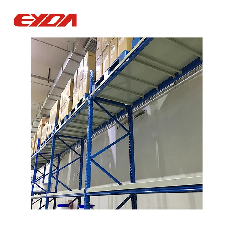 Металлическая полка для промышленного хранения мелких деталей