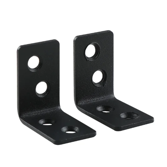 Custom Stainless Steel Small Angle Code Triangular Support Frame Three-Sided Fixed Bracket For Bed Bookshelf Triangle Corner