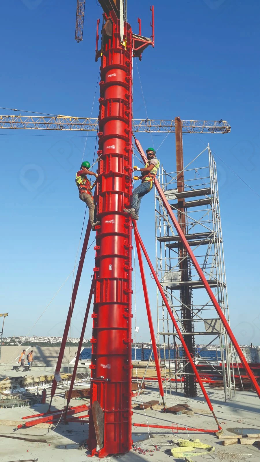 High  reusable Steel Framework icf Forms for wall and column Concrete concrete form work system