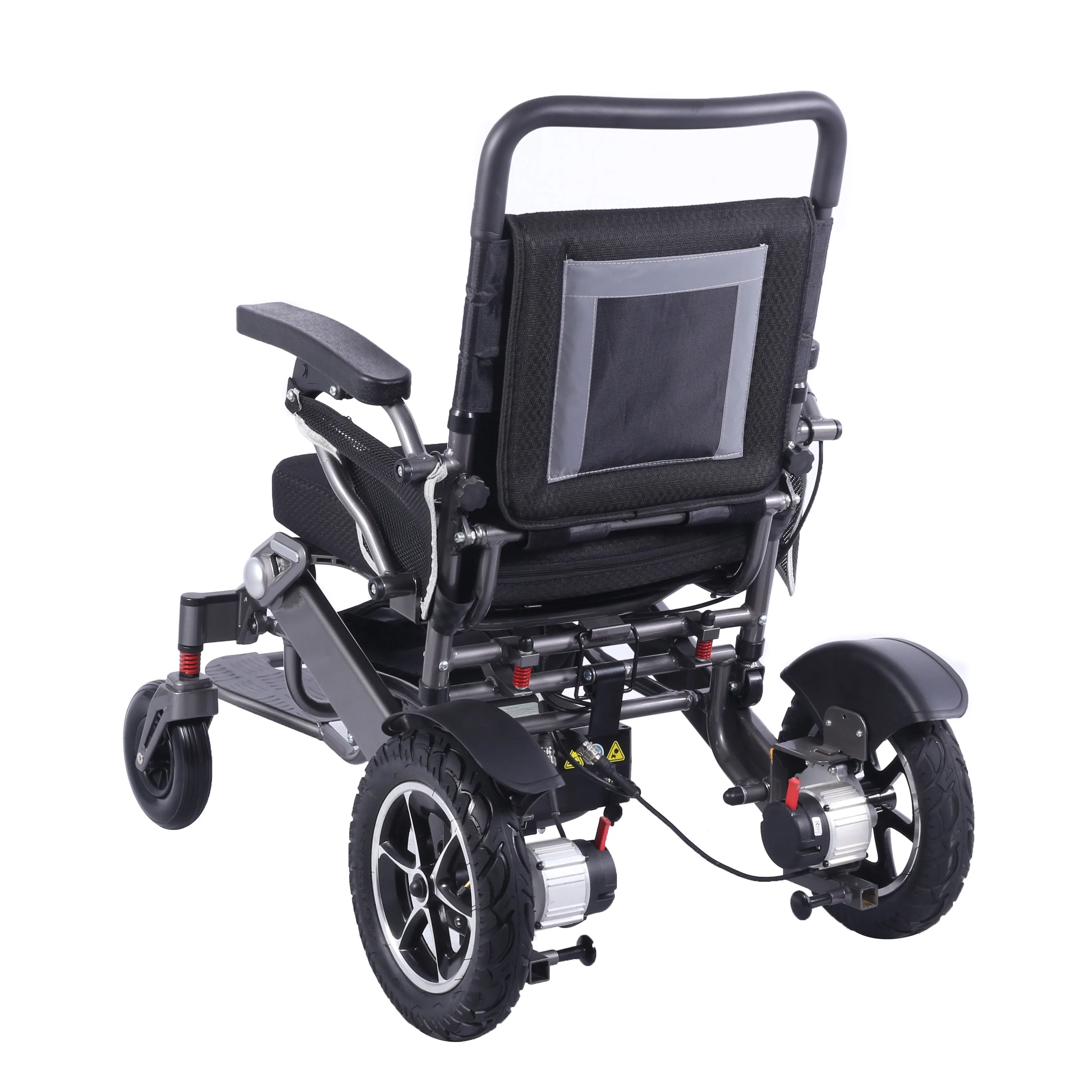 2023 Best Selling All Aluminum Alloy Disabled Care Portable Electric Wheelchair Foldable Lightweight Electric Folding Wheelchair