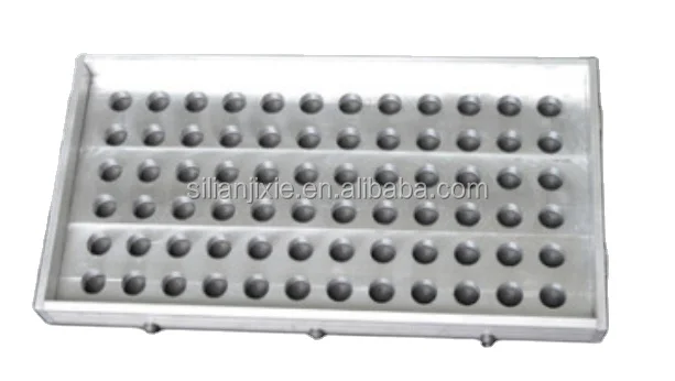 Factory Customized lipstick  Aluminium moulds lipstick  Lip balm crayon 72  cavities lipstick tray mold