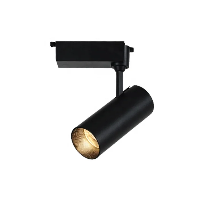 High quality restaurant Clothing store lighting 220V 2/3/4 wires 6W 8W 10W 18W 20W 25W round tracklight LED