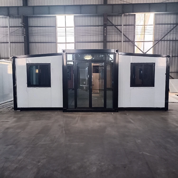 Prefab Steel Ice Cream Shop Casas Prefabricadas Madera 60m Tiny House Sale Office 20 Foot Shipping Container With Garage