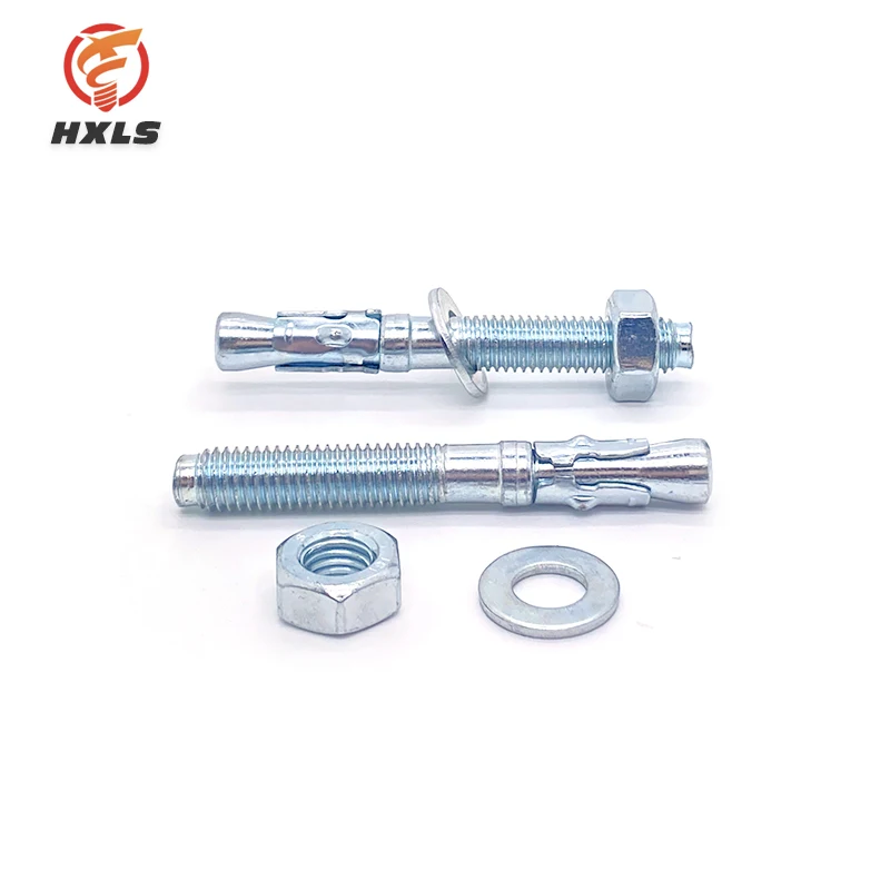 Spot wholesale HSA Grade 5.8 galvanized steel wedge anchors