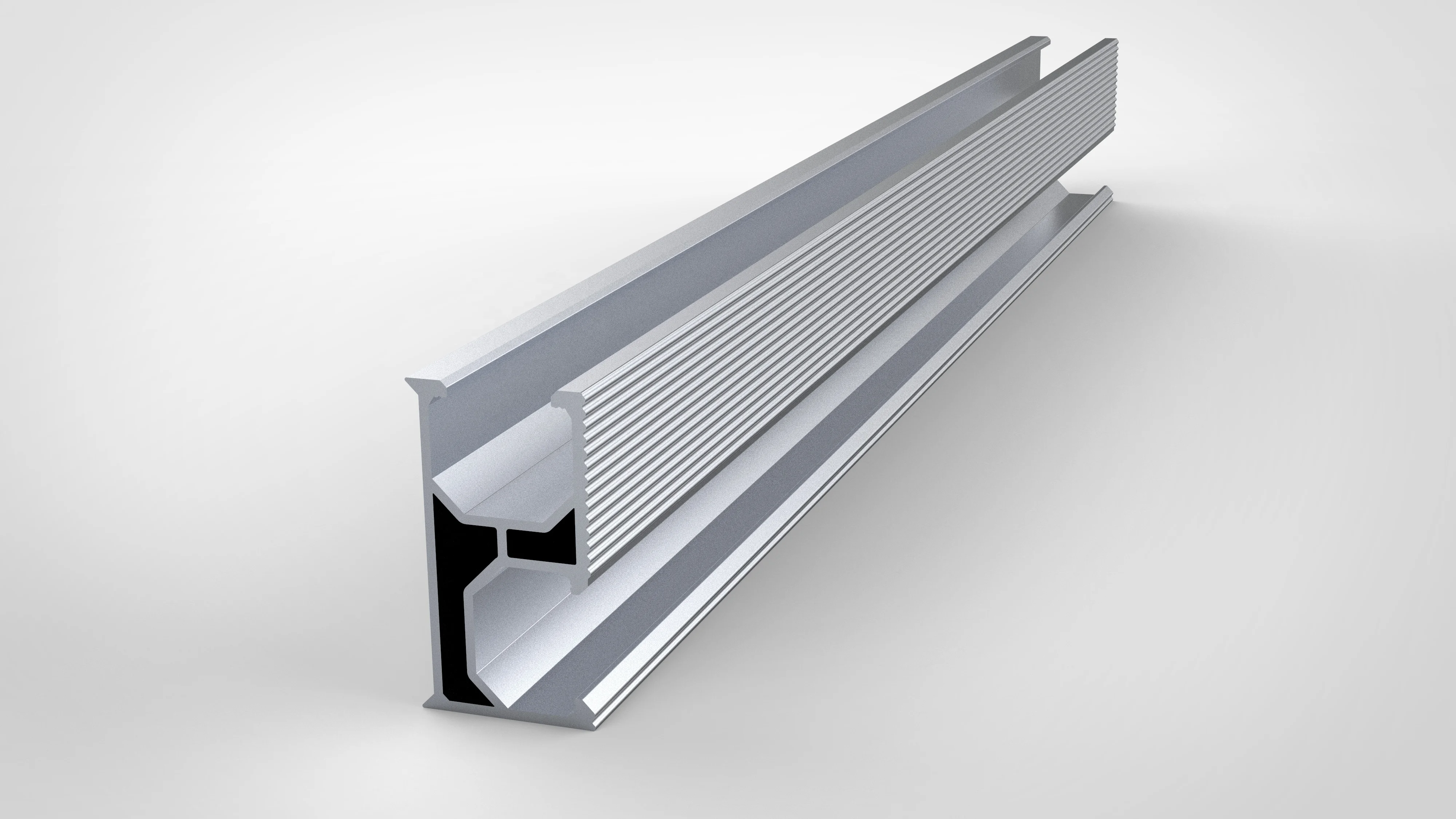 Al 6005-T5 Solar panel bracket accessories Rail Connector roof mounting system