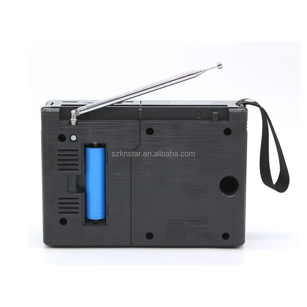 FP-9020BT cheap am fm radio 9 bands radio wireless with rechargeable battery