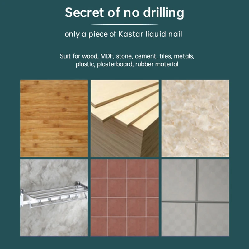 KASTAR Mounting Sealant Liquid No More Nail Free Glue Construction Self Adhesive Nail for Wall self adhesive nail wall