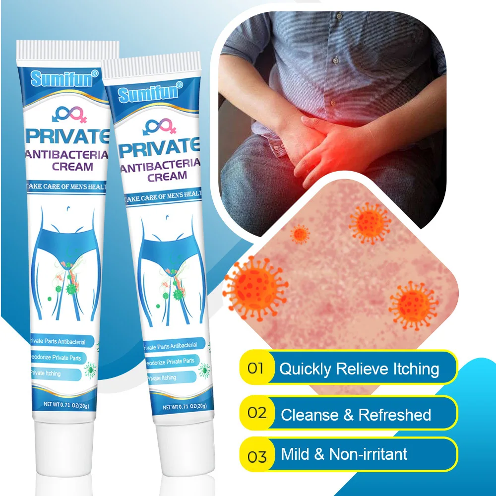 Sumifun genital warts ointment creamItching Odor Fungal Infection female genital care bacteriostatic ointment