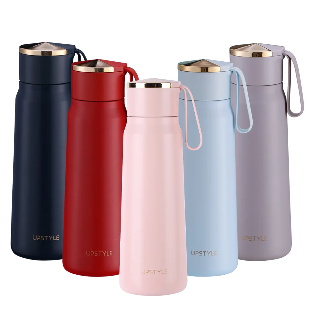 Customizable Logo Multi Colors Every d Insulated Stainless Steel Double Walled Vaccum Insulated Reusable Water Bottles Flat