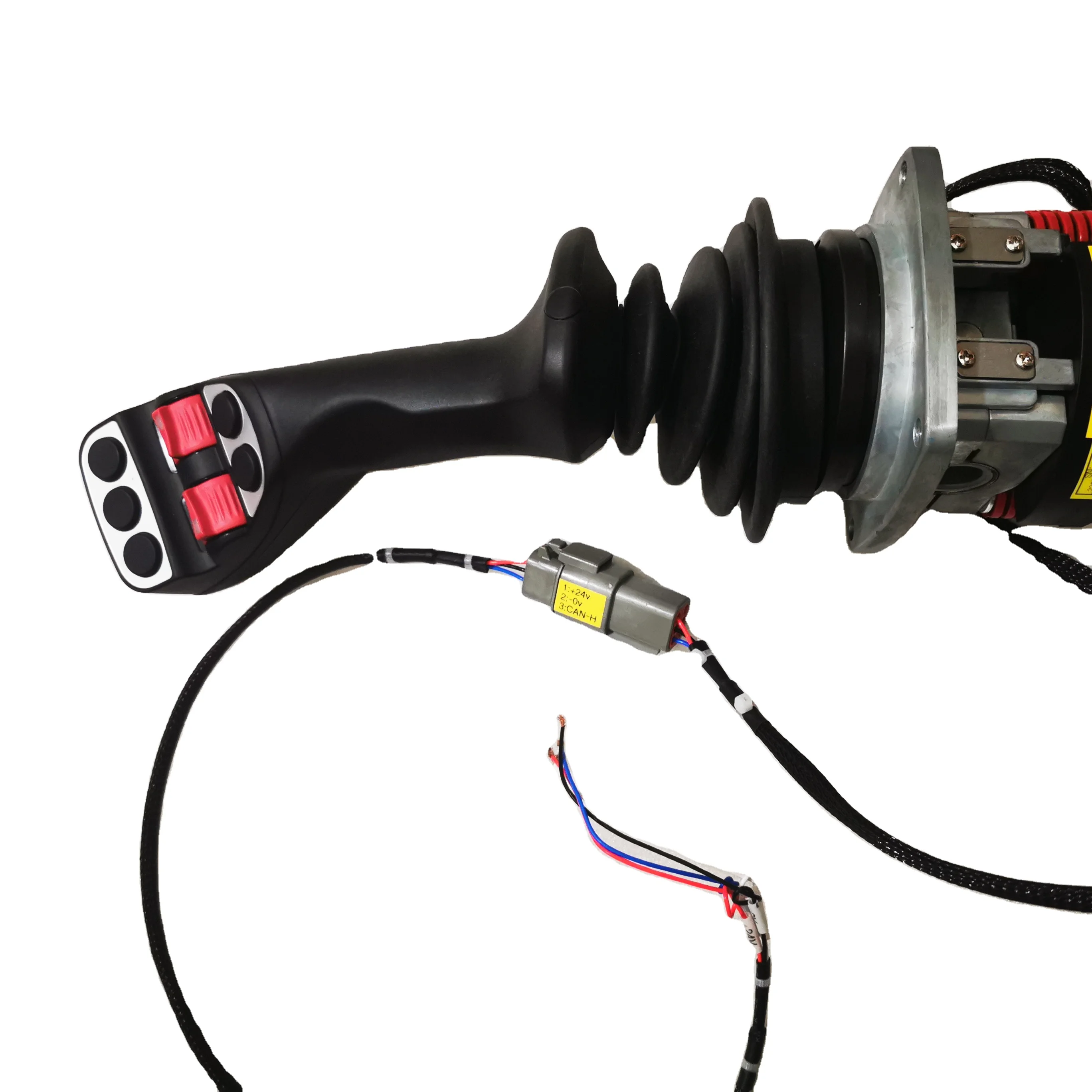 Multi Function Ergonomic Symmetric Grip Thumb Rollers Joystick