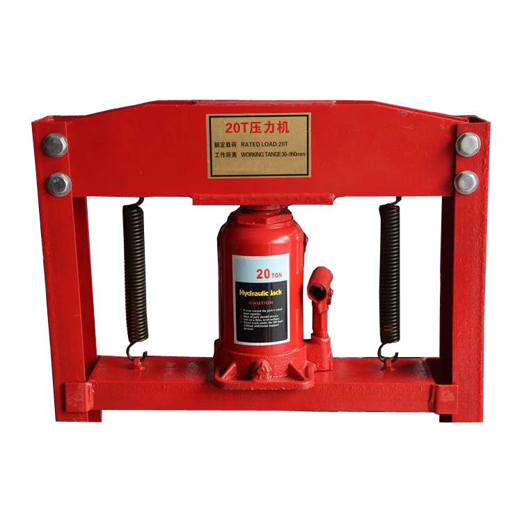 workshop 12 ton  hydraulic shop press machine with double pump