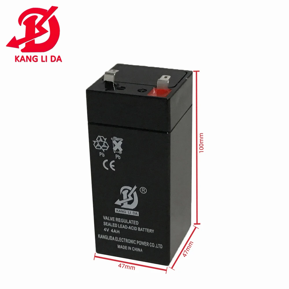 4V 4AH 4.5AH sealed  lead acid  battery for electric scales long running time South Africa