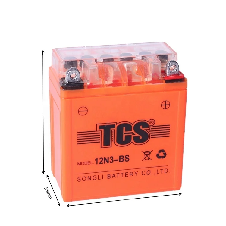 best quality Maintenance free lead acid motorcycle  start battery for italika parts and accessories YB3L-BS