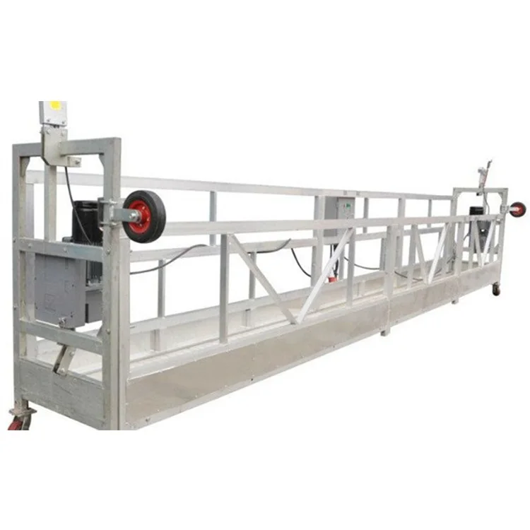 Sale High quality zlp630 steel electric wire rope  hoist suspended working platform cradle