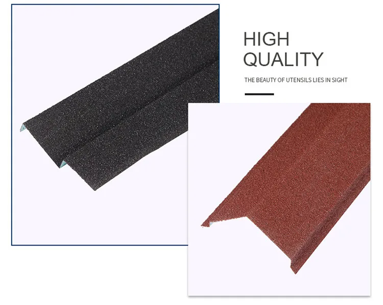 cheap price sand coated metal roofing tiles roof tile fish-scale korea market stone chip coated steel roof tiles
