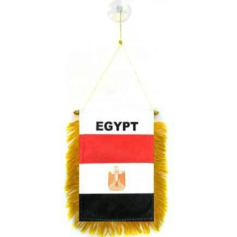High quality double sided Egypt flag 3x5 Ft