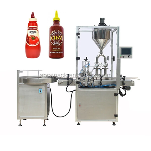 Customized Bottling Filling Equipment Diverse Flavour Tomato Paste Filling+Machines