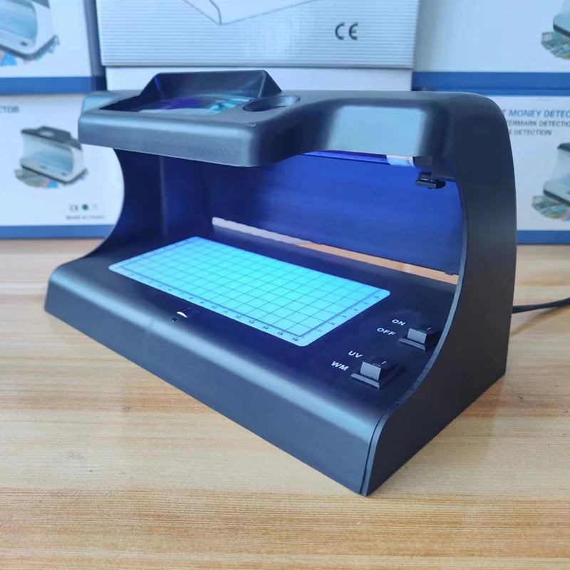 Currency Detector Professional Muti-Function  Fake Note Money Detector Banknote detector  with two kind magnifying glass