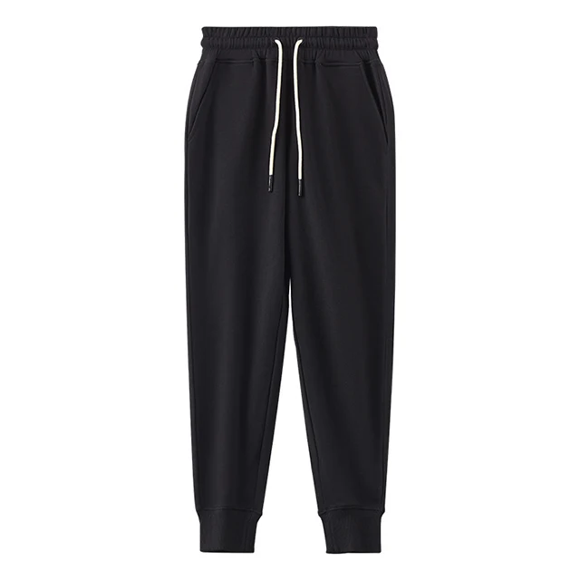 custom logo blank heavy cotton french terry sweatpants