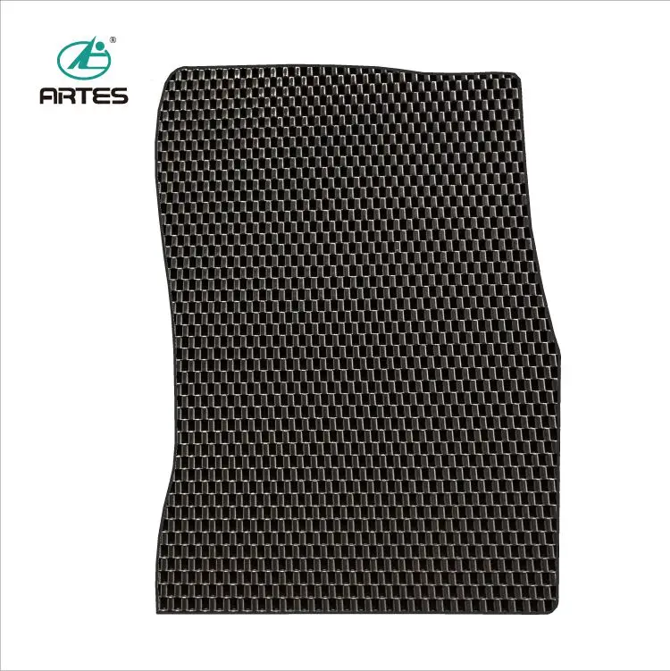 universial car plastic floor mat 3pcs heated 3d princess  pvc Material car mats set for suv