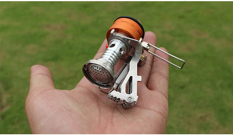 Automatic Foldable Outdoor Cookware Ultralight Mini Camping Aluminum Stove for Camping Hiking