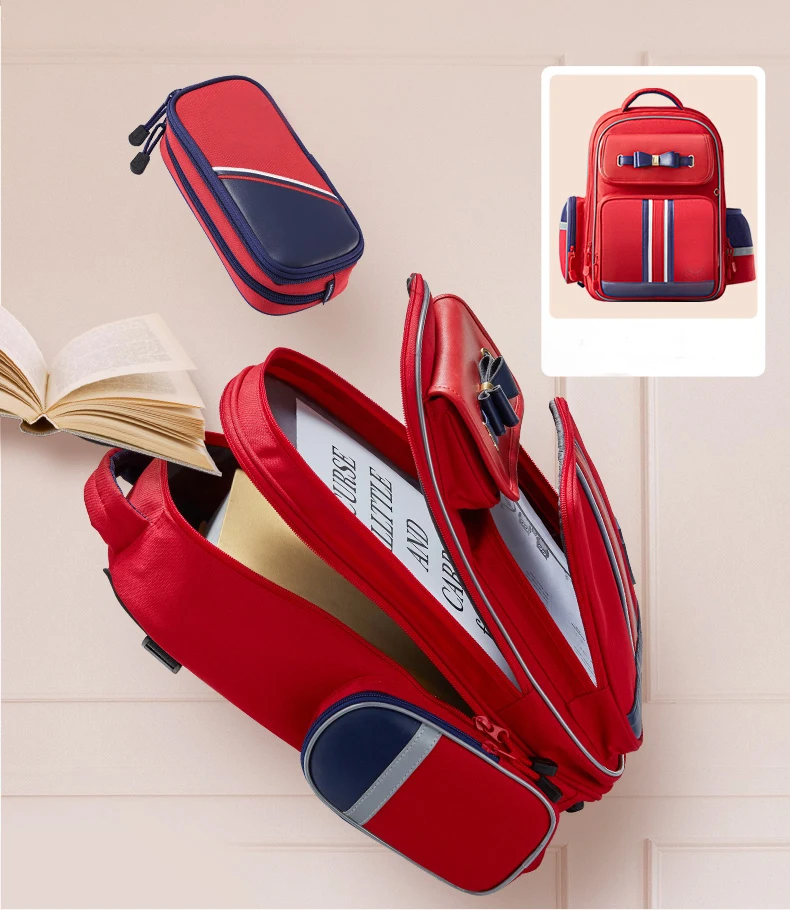 light weight school bags for boy and girls unisex school backpack waterproof book bags for kids include pencil case