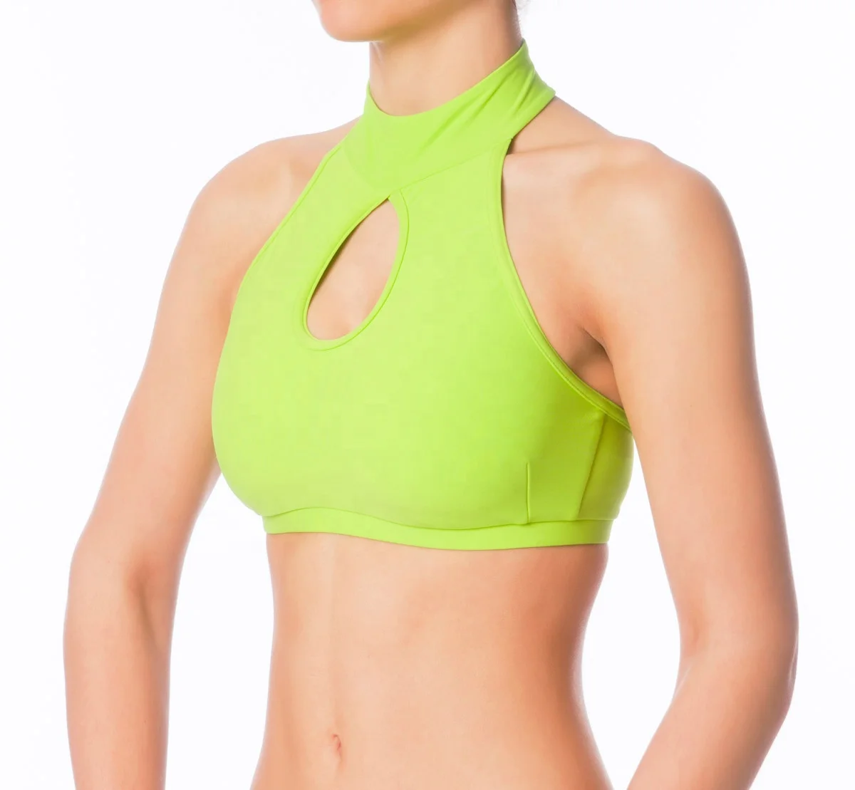 2020 Womens Sexy Fitness Sports Yoga Bra Custom Gym Running Ladies Push Up Crop Top Pole Dance Clothes