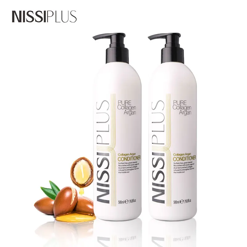 sulfate free anti-frizz moisturizing smoothing cream pure collagen hair mask hair treatment protein for hair private label 500ml