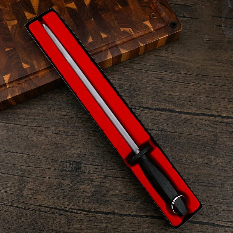 Wholesale sharpener knives stainless steel professional 12 inch sharpening steel