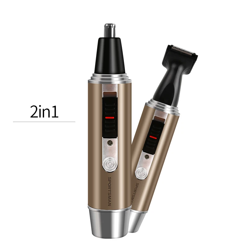 Профессиональные машинки для стрижки волос в носу, перезаряжаемая электрическая Мужская бритва