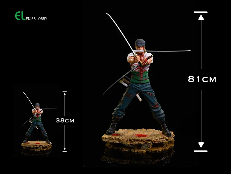 Japan Anime OP GK EL. Zoro 1:6 action figure for collection