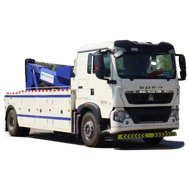 Howo Wrecker Truck 16 Tons Dragging Towing Wrecker Truck Road-Block Removal Truck