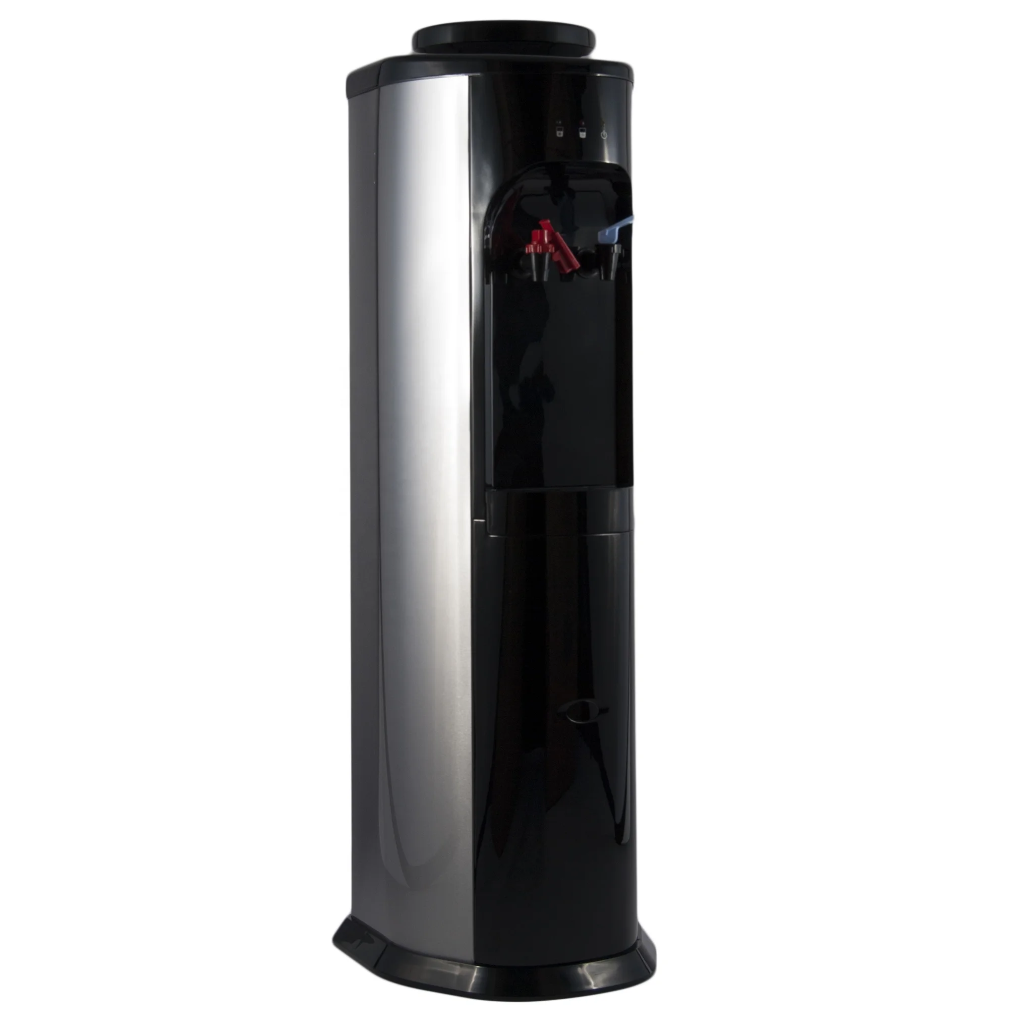 Floor standing hot and cold commercial water dispenser
