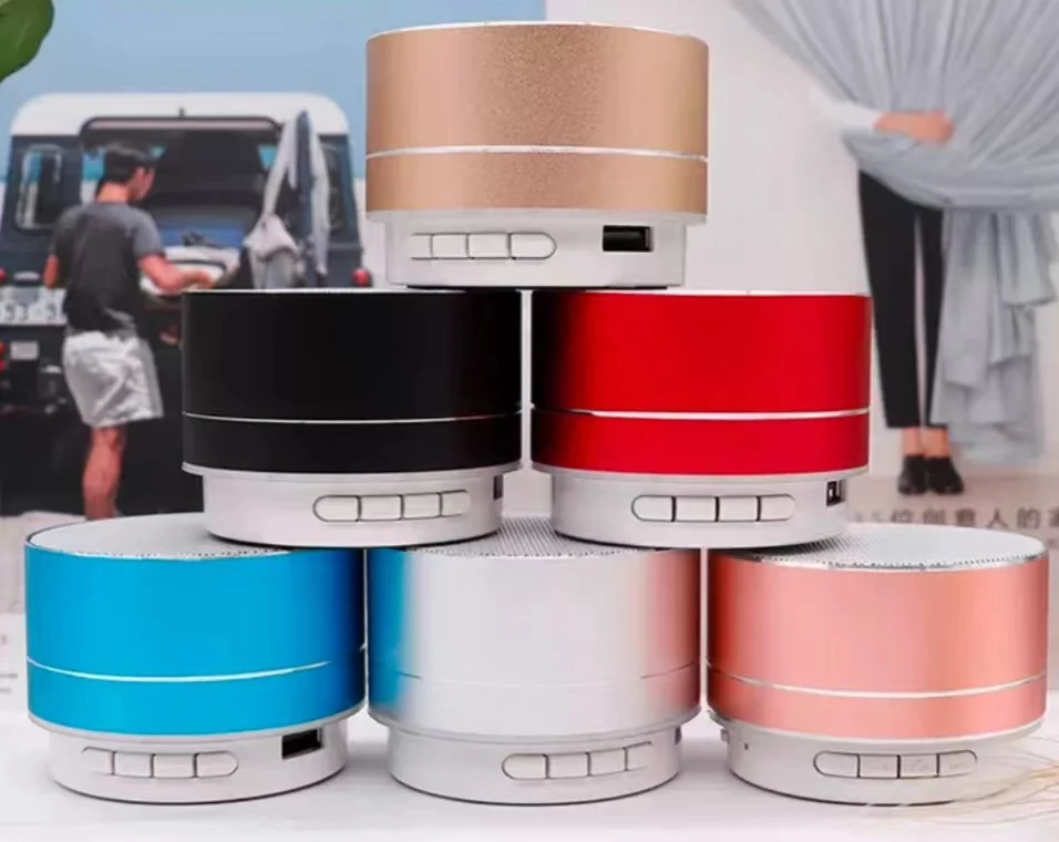 Metal speakers sound equipment amplifiers waterproof mini bluetooth accessories woofer outdoor portable wireless