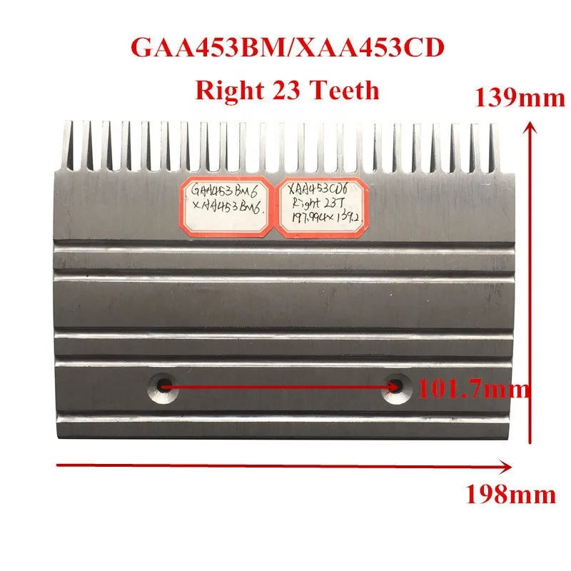 Bimore GAA453BM XAA453BM XAA453CD 506NCE Escalator Comb