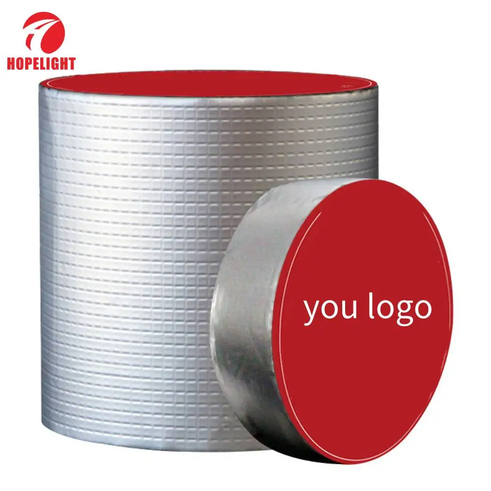 Adhesive Leakage Repair Mending Tape Aluminium Foil Rubber Tape Waterproof Butyl Tape