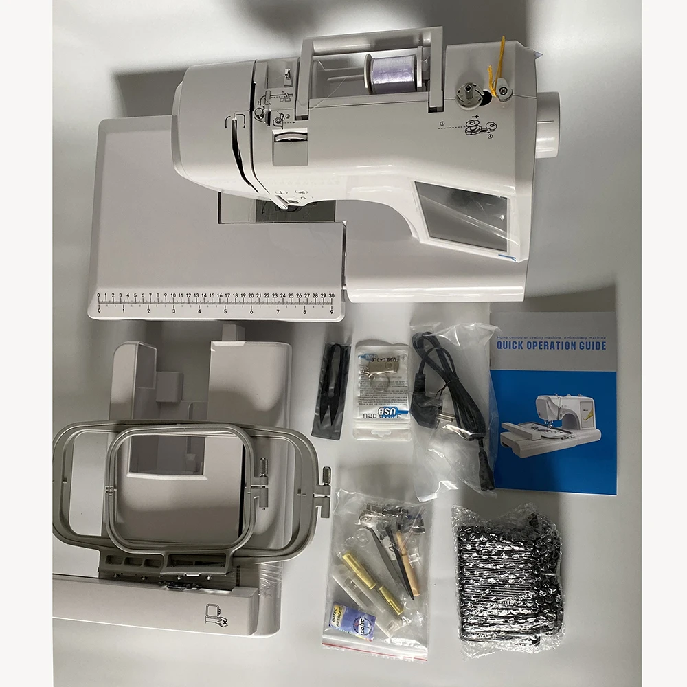 Best Selling Multiple Stitches Computerized Household Embroidery Sewing Machine
