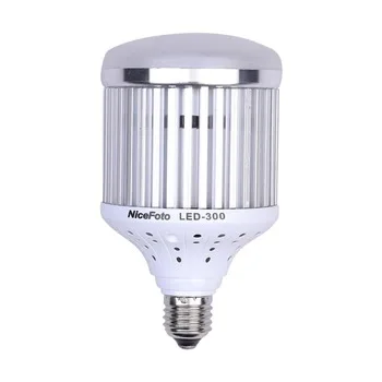 NiceFoto LED-300 30W LED video light with 5500K CRI 95 High quality aluminum material For camera Photography