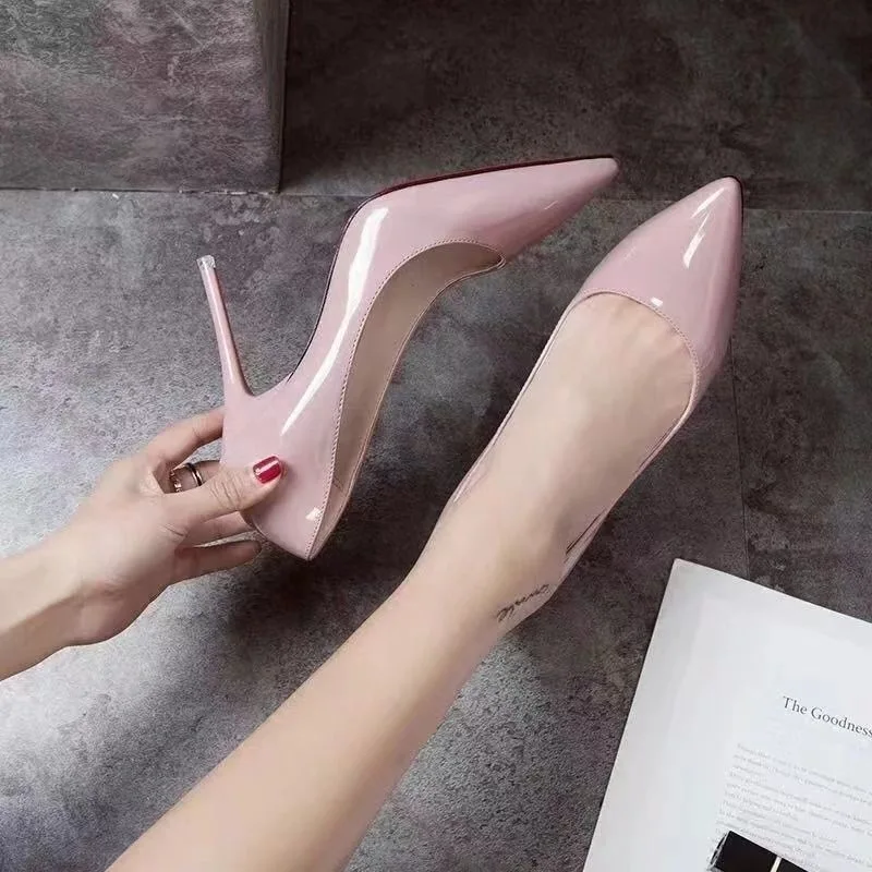 New Release Designer Fashion Ablaze Party Outdoor Shiny Sexy Female Shoes Stiletto High Heel Women Girl Lady Pumps Shoes