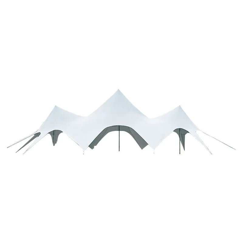 Camp special Wanchongshan awning large base eight claw tent cloud top sunblock umbrella