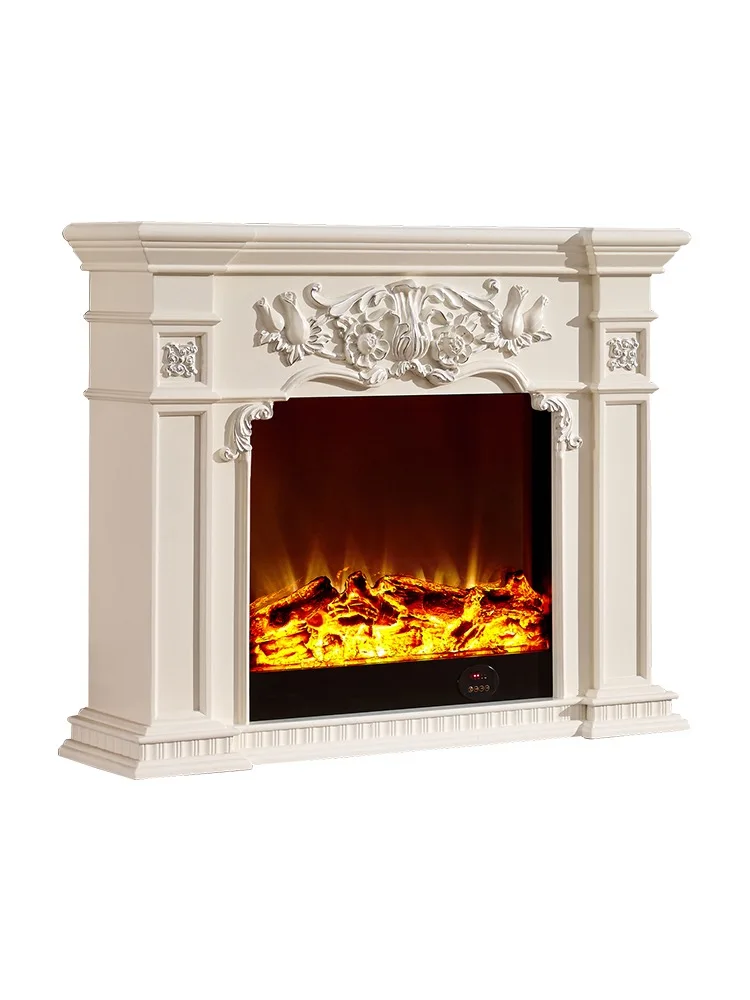 Factory Wooden Fireplace Premium Handcrafted Traditional Wooden Fireplace with Elegant Carvings and Durable Finish