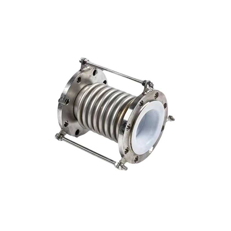 Customizable High-temperature Resistant Corrosion Chemical Resistance Ptfe Lined Compensators Bellow Expansion Pipe Fittings