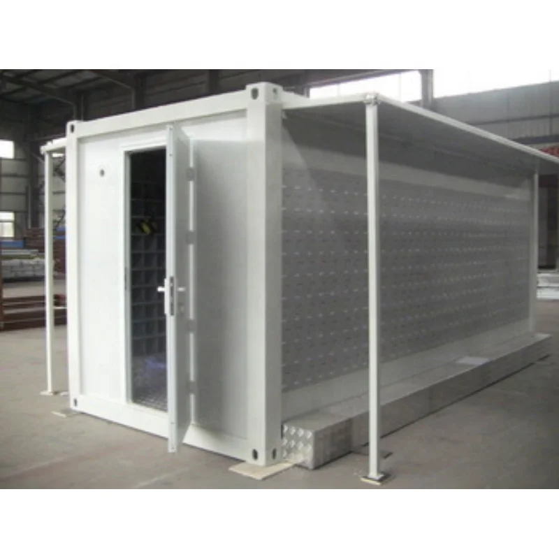 fully furnished container home/steel frame modern prefab kit shop