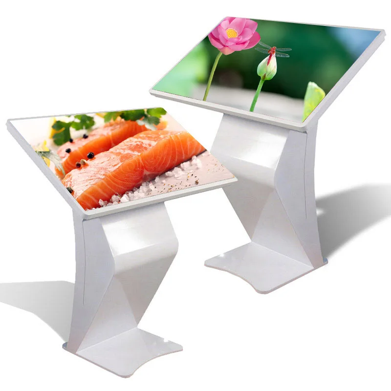 Digital information signage advertising display video screen LCD interactive touch self service kiosk
