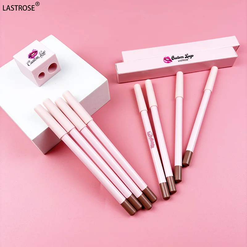 Wholesale Personalised lip liners Long Lasting Brown Lipliner Vegan Cruelty Free Best Cream lip liner Private Label