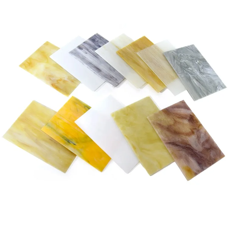 Wall arts Colorful stained glass sheet for stained glass hanging decoration and stained glass window decorations