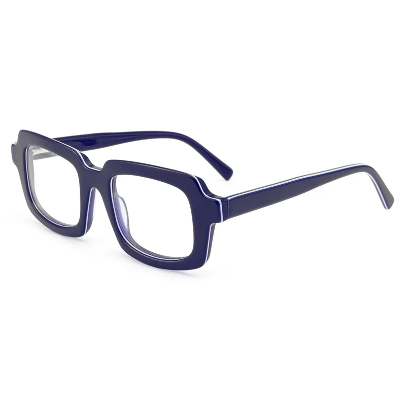 stocks from factory low price thick acetate eyewear 2023 brand designer optical frames acetate