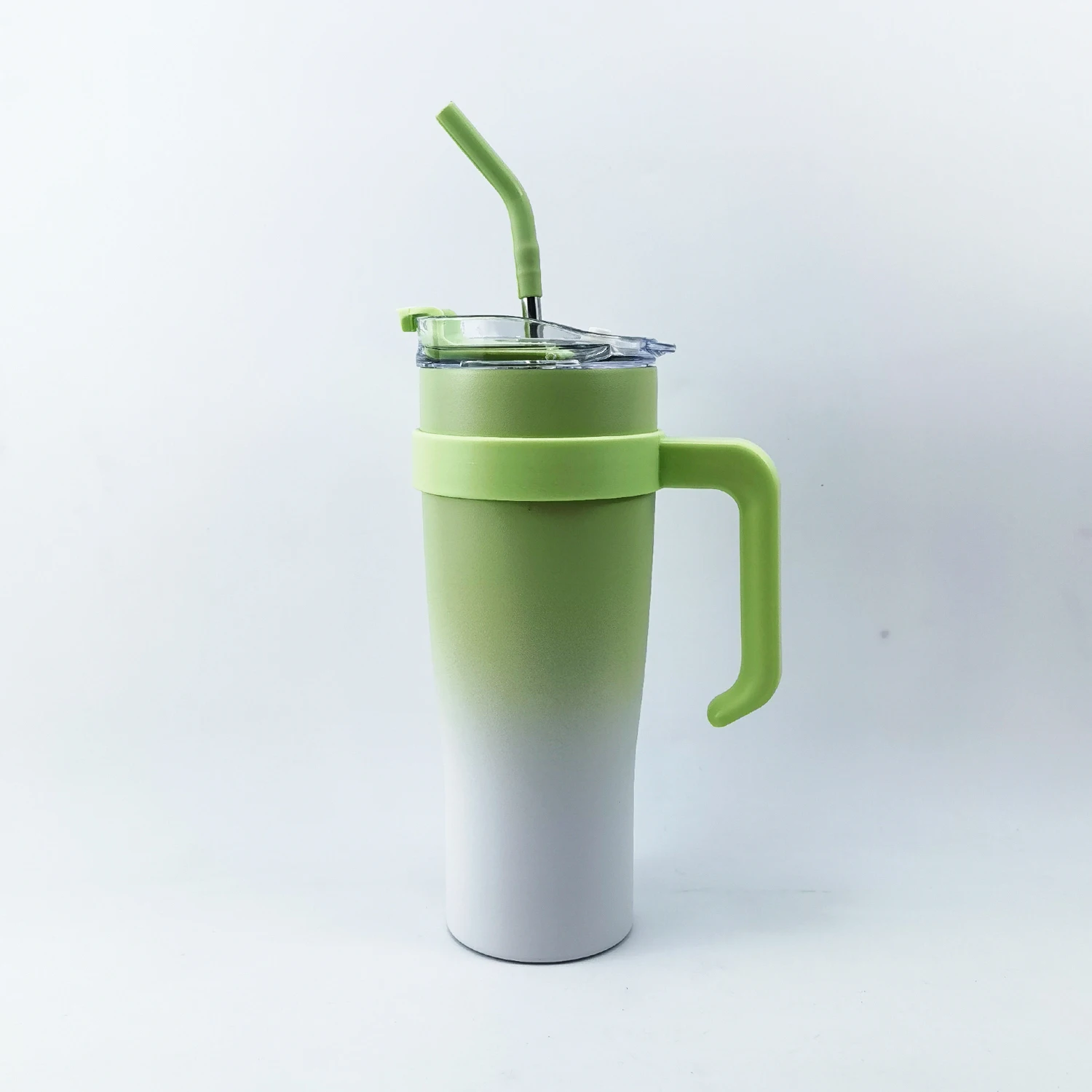 Wholesale stainless steel double wall tumbler travel mug cup 40oz with handle with lids