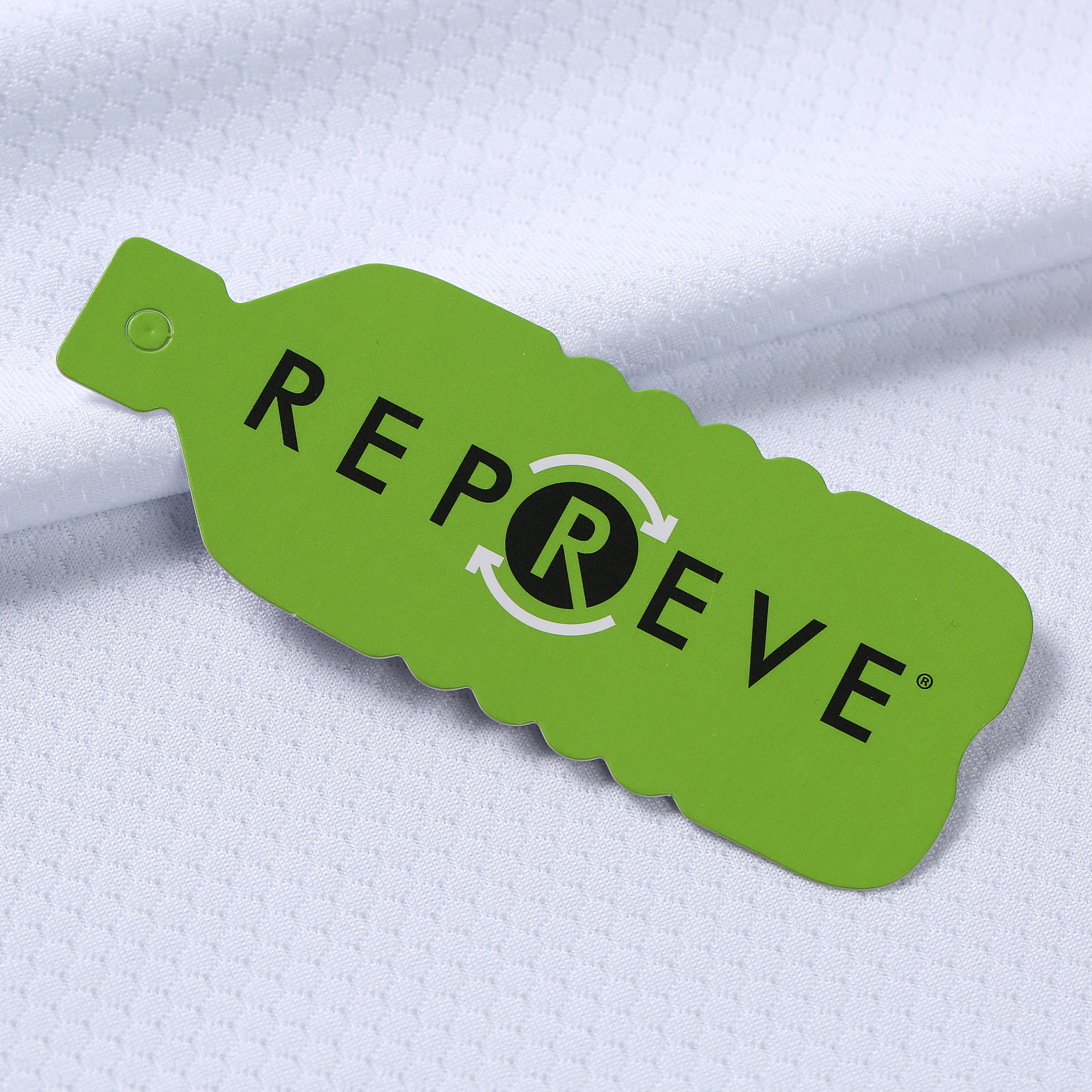 
Sustainable recycled sportswear sports tops jersey t-shirts fabric, Repreve rpet fabric made from recycled plastic bottles 